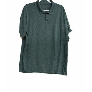Old Navy Mens Heather Green Polo Shirt Size XXL